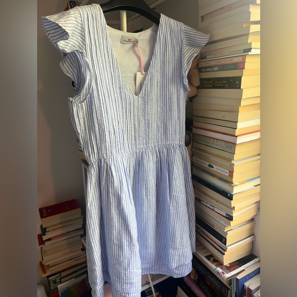 Vineyard vines linen dress